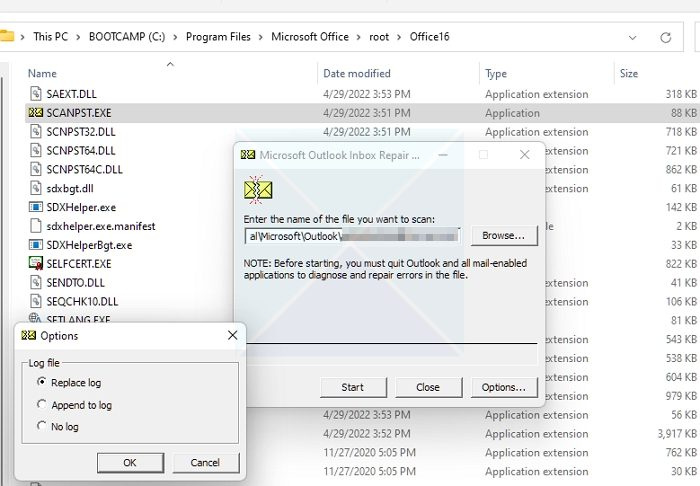 Outlook Windows Repair Tool