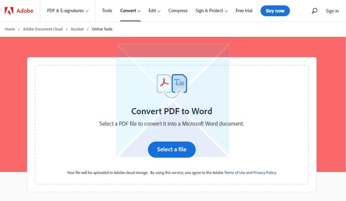   Adobe Konvertera PDF till Word