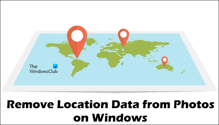 Comment supprimer les données de localisation des photos sur un PC Windows