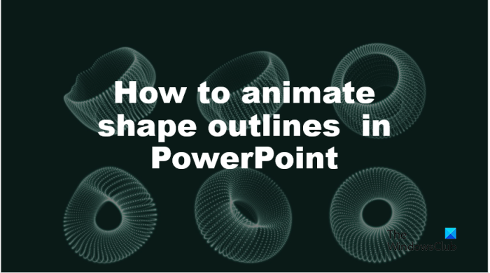 Comment animer des contours de forme dans PowerPoint