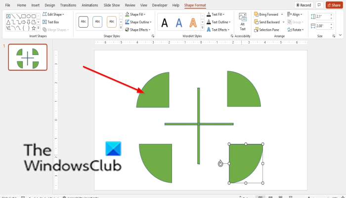 Jak fragmentować kształty w programie PowerPoint