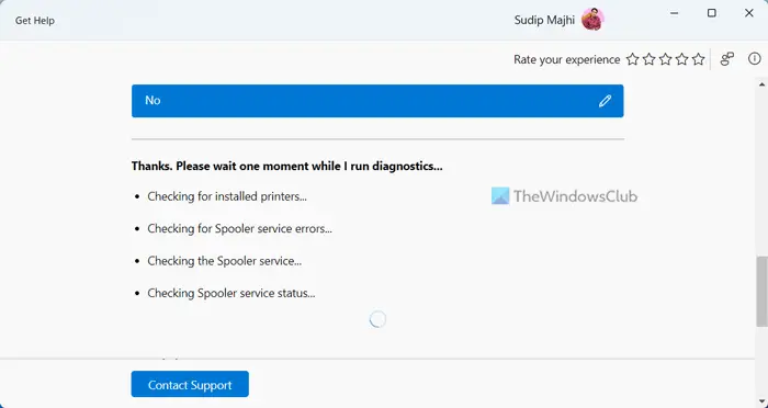   Como executar o Get Help for Printer Troubleshooter no Windows 11