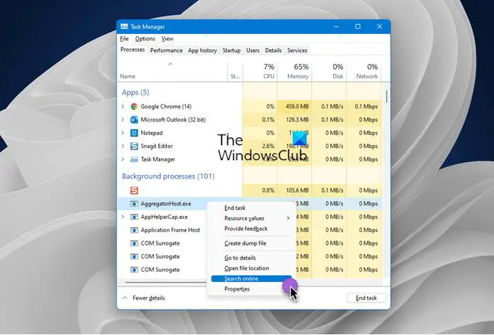 Kako ugotoviti, kaj počne proces Windows