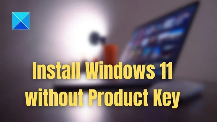 Как да инсталирате Windows 11 без въвеждане на продуктов ключ