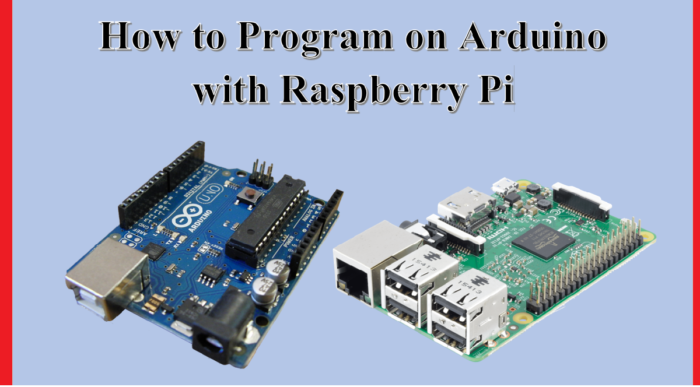 كيفية البرمجة على Arduino مع Raspberry Pi
