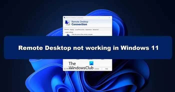 Vzdálená plocha nefunguje ve Windows 11