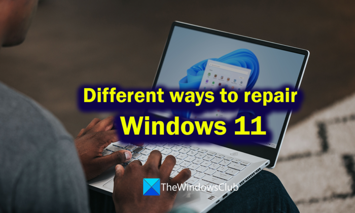 كيفية إصلاح Windows 11 دون فقد البيانات