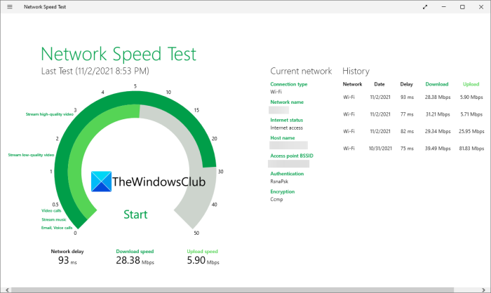 Windows 11/10용 최고의 무료 인터넷 속도 테스트 앱