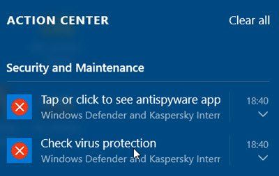 Iespējojiet vai startējiet programmu Windows Defender