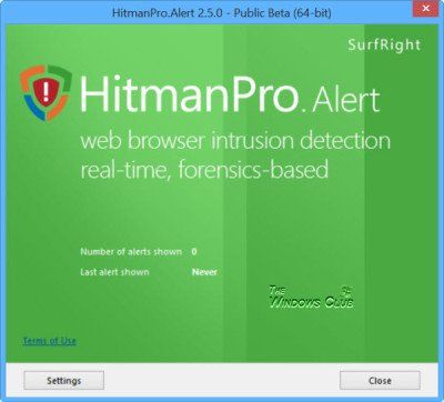 HitmanPro.Alert Review: Protection gratuite contre les ransomwares et outil de détection des intrusions dans le navigateur