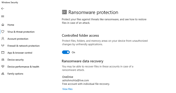 Logiciel anti-piratage gratuit pour Windows 10