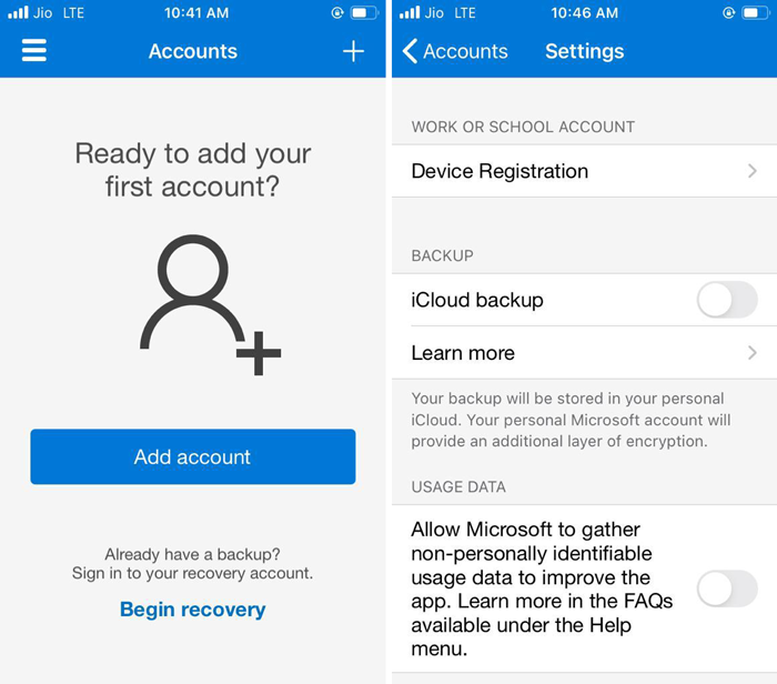 Kā pārsūtīt Microsoft Authenticator uz jaunu tālruni