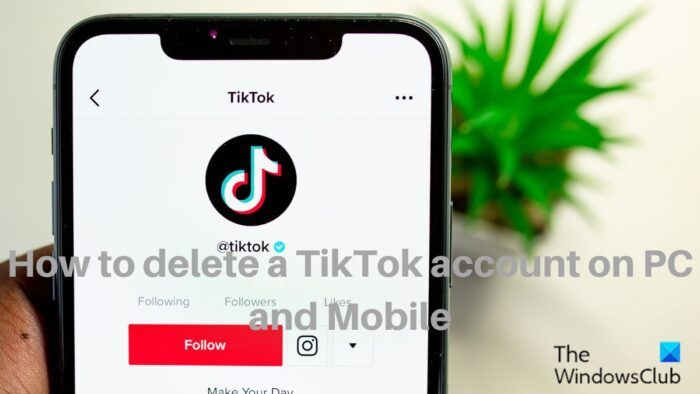 Comment supprimer un compte TikTok sur PC et mobile