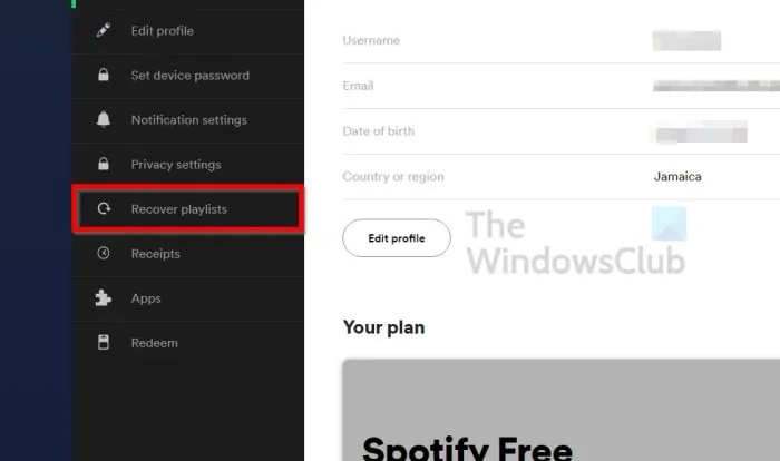 Spotify پر حذف شدہ پلے لسٹس کو کیسے بازیافت کریں۔