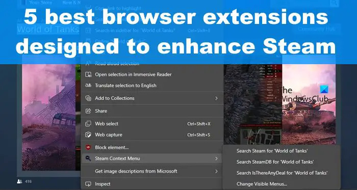 Ekstensi browser Steam terbaik untuk meningkatkan pengalaman