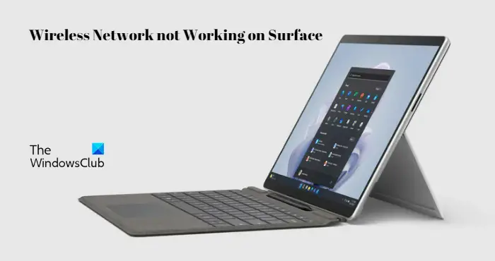 Bezdrátová síť funguje na jiných zařízeních, ale ne na Surface