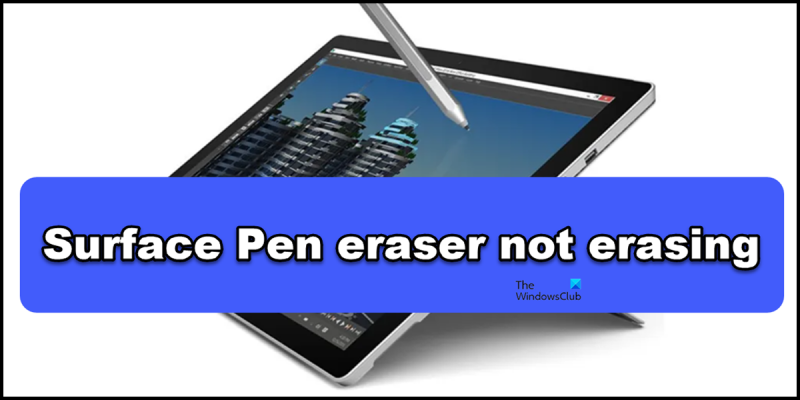 Nanalo ang Surface Pen eraser