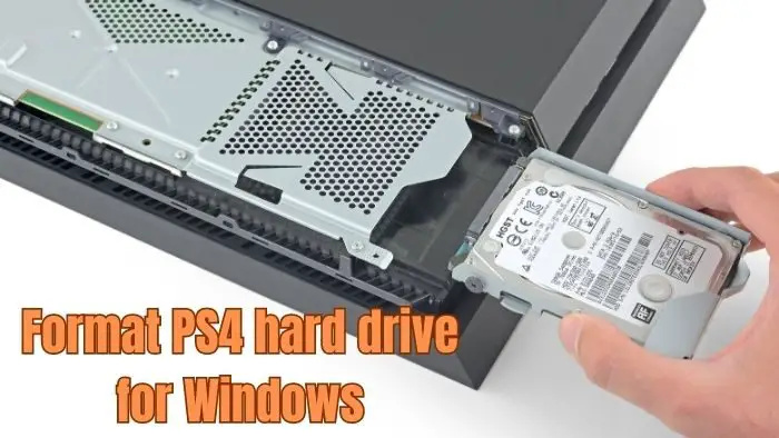 Comment formater le disque dur PS4 pour Windows 11/10