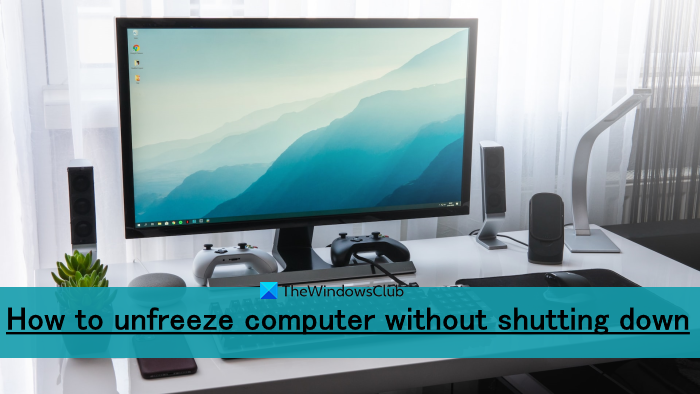 Comment dégeler un ordinateur sans l'éteindre