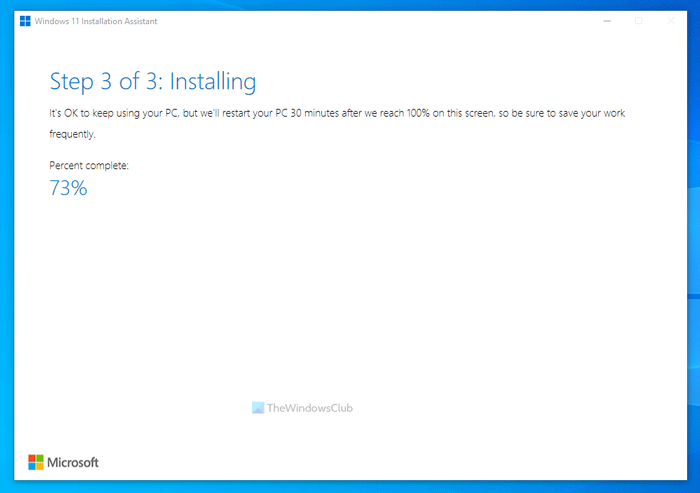 Windows 11 సెటప్ అసిస్టెంట్