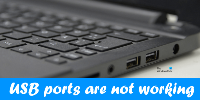 USB портовете не работят в Windows 11/10