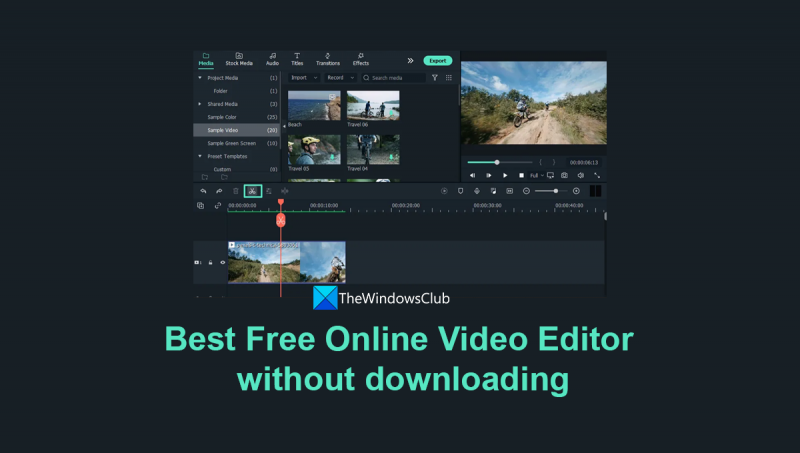 Labākais bezmaksas tiešsaistes video redaktors bez lejupielādes