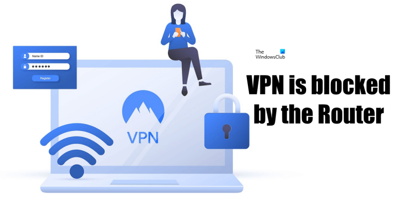 Sieť VPN je zablokovaná smerovačom