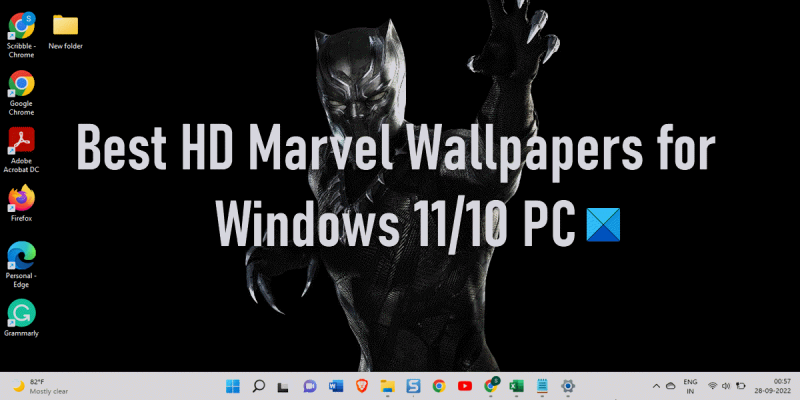 Millors fons de pantalla de Marvel HD per a Windows 11, 10 PC