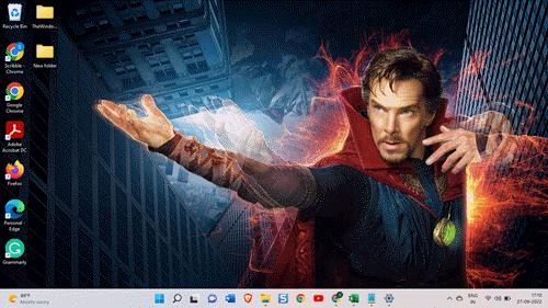 Fons de pantalla Doctor Strange per a Windows 11, 10