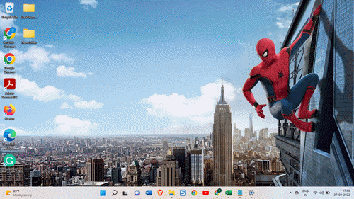 Spiderman ekrano užsklanda, skirta Windows 11, 10
