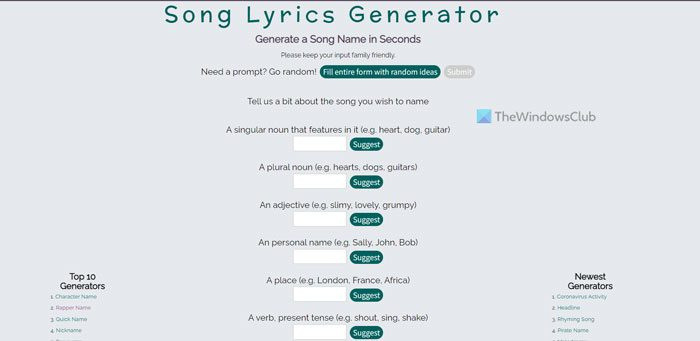 Најбоље апликације за прављење наслова песама на мрежи