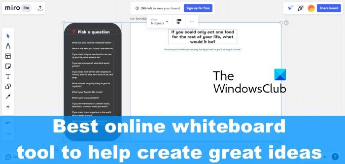 Nejlepší online nástroje Whiteboard pro vytváření skvělých nápadů
