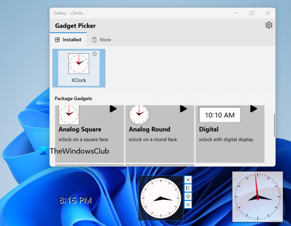 Microsoft Store için .Clocks Uygulaması