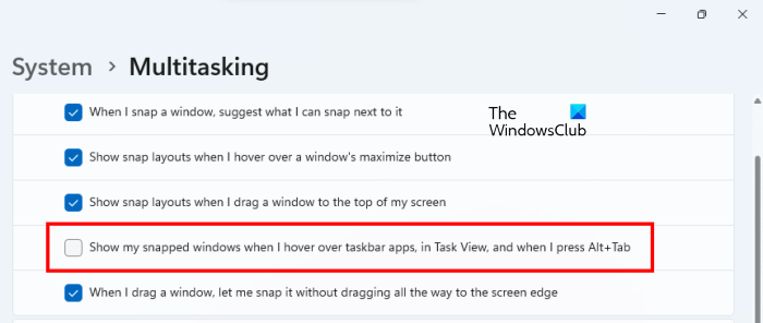 Deaktiverede forankrede vinduer, når du svæver over proceslinjens apps.