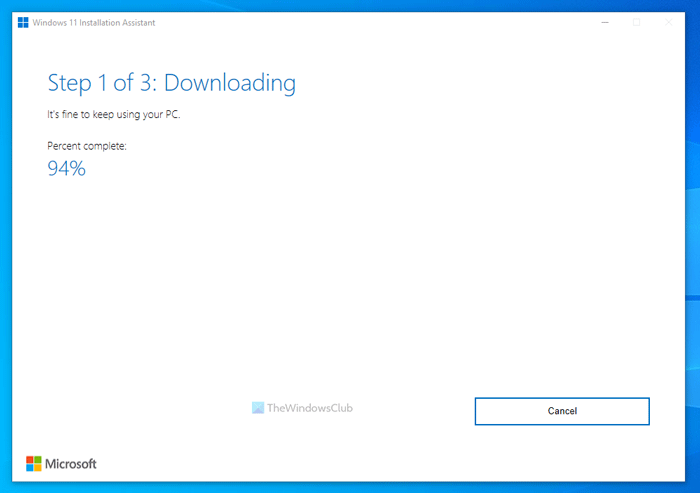 De Windows 11 Setup Assistant gebruiken om Windows 11 te installeren