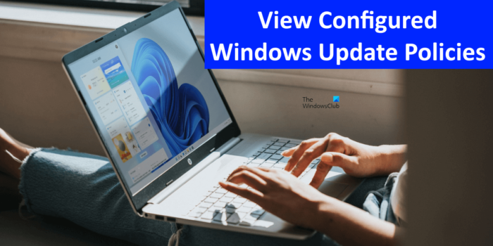 A számítógépére alkalmazott konfigurált Windows Update házirendek megtekintése