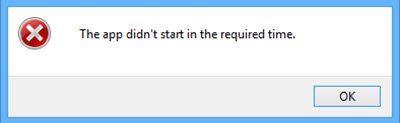 Приложението не се стартира в необходимото време на Windows 10