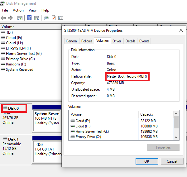 Comment mettre en miroir le disque dur de démarrage pour UEFI sous Windows 10