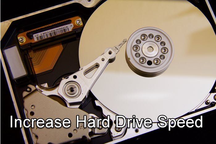 augmenter les performances de vitesse du disque dur