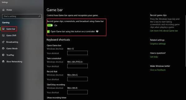 Hindi gumagana ang Xbox game bar