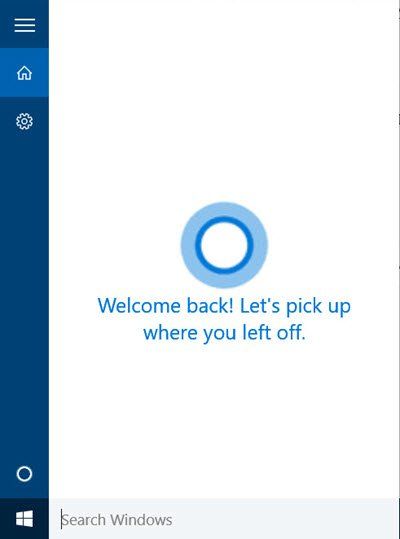 4 Cortana i Windows 10