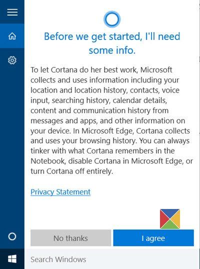 2 Cortana i Windows 10