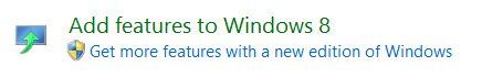Correction: impossible d'ajouter des fonctionnalités à Windows 8