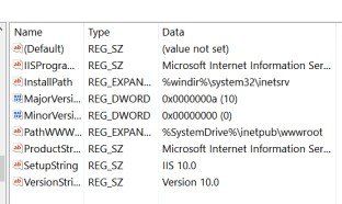 Comment vérifier pour vérifier la version installée d'IIS dans Windows 10/8/7