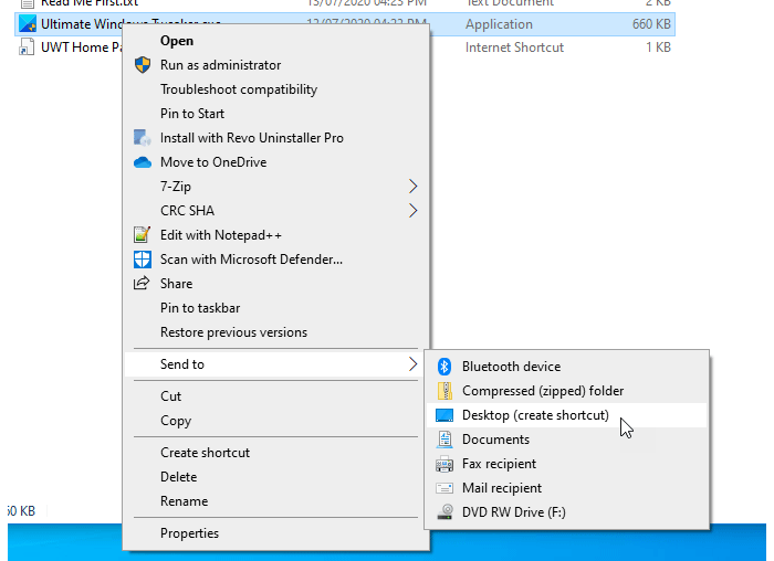 Hordozható alkalmazások rögzítése a Start menüben a Windows 10 rendszerben