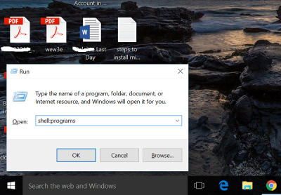 Pripnite spletno mesto iz Chroma v meni Start v ukazu Windows 10 za zagon