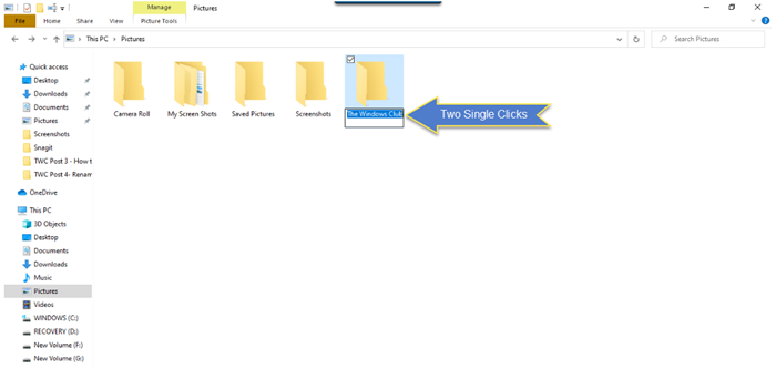 Paano palitan ang pangalan ng mga file o folder sa Windows 10