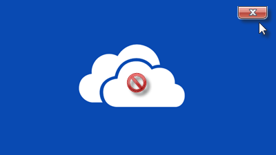 Supprimer OneDrive de Windows 10