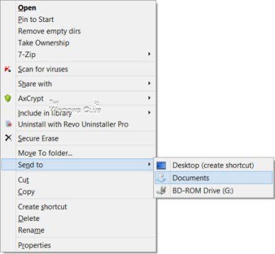 Comment personnaliser et ajouter des éléments au menu Envoyer vers dans Windows 10