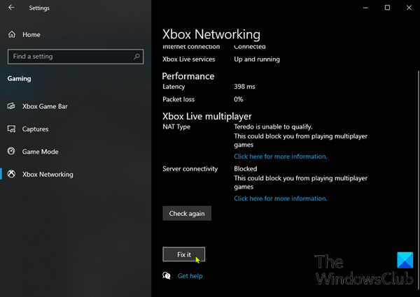 Xboxi võrguühendus - avage NAT
